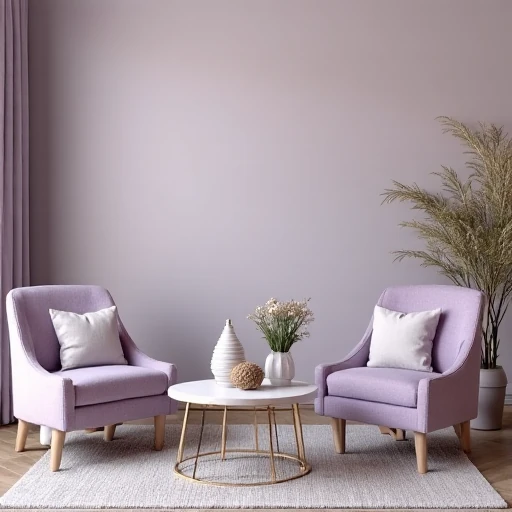 Lavender and Taupe