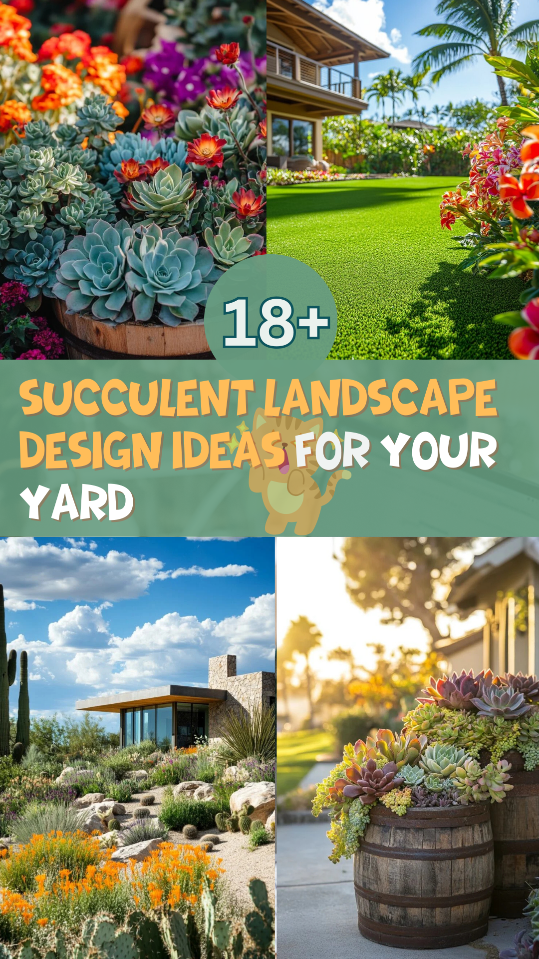 18 Succulent Landscape Design Ideas For Your Yard