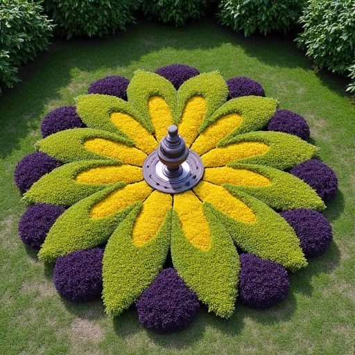 18. Succulent Sunburst Display
