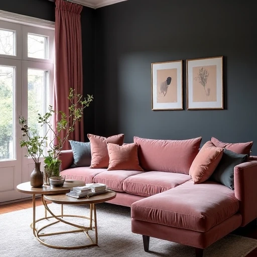 2. Charcoal Gray and Dusty Rose