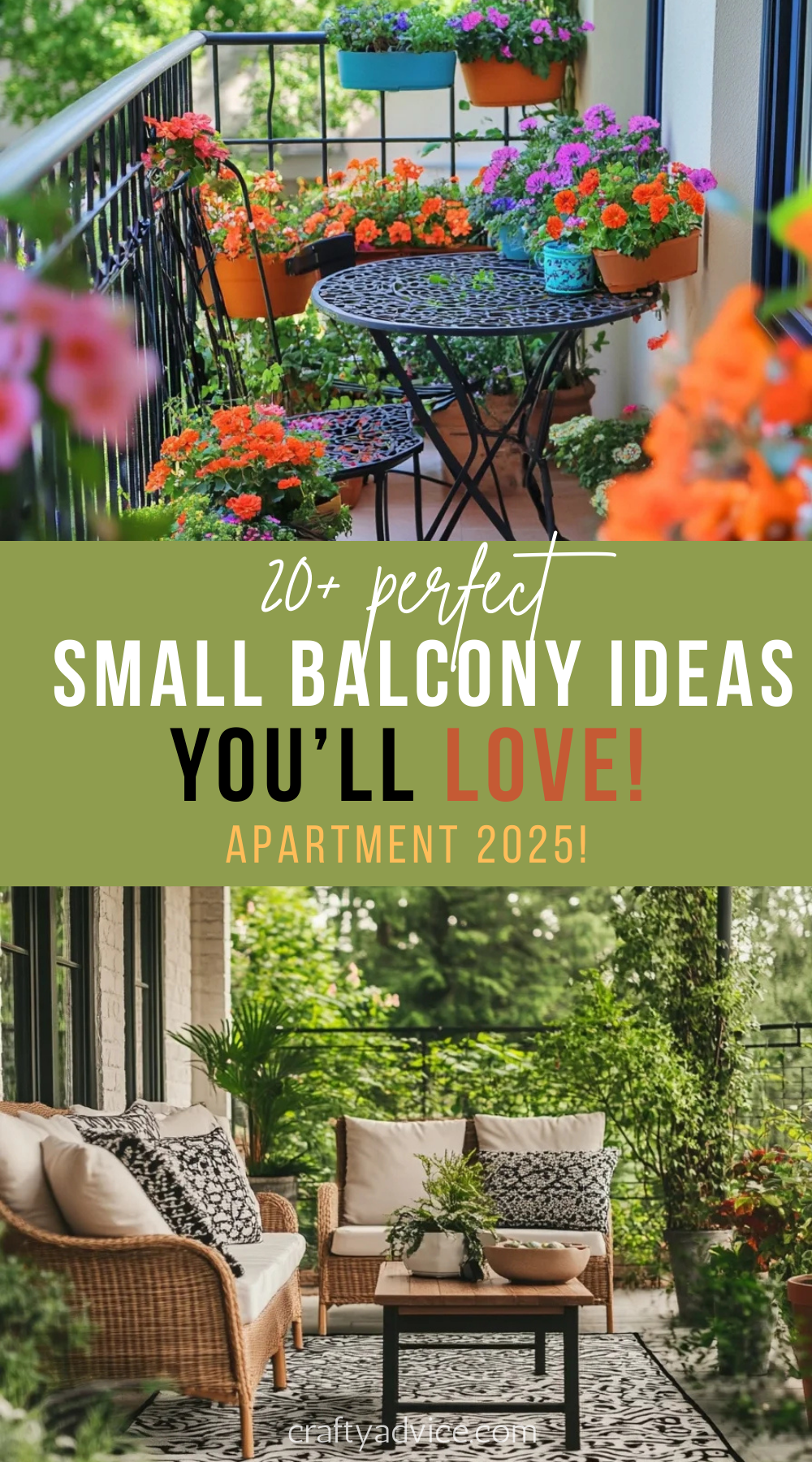 20 perfect Small Balcony Ideas you'll love Apartment 2025!