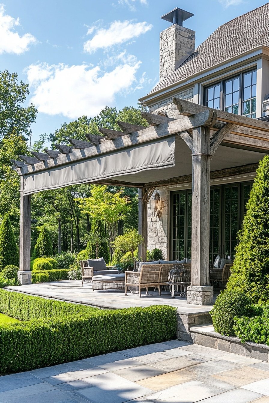 4. Classic Pergola