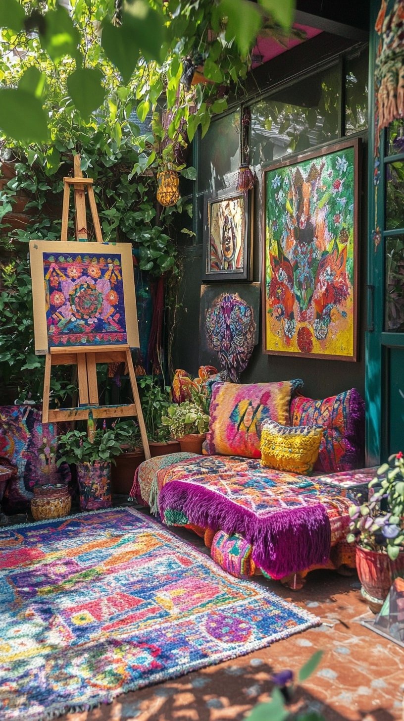 9. Bohemian Art Lounge