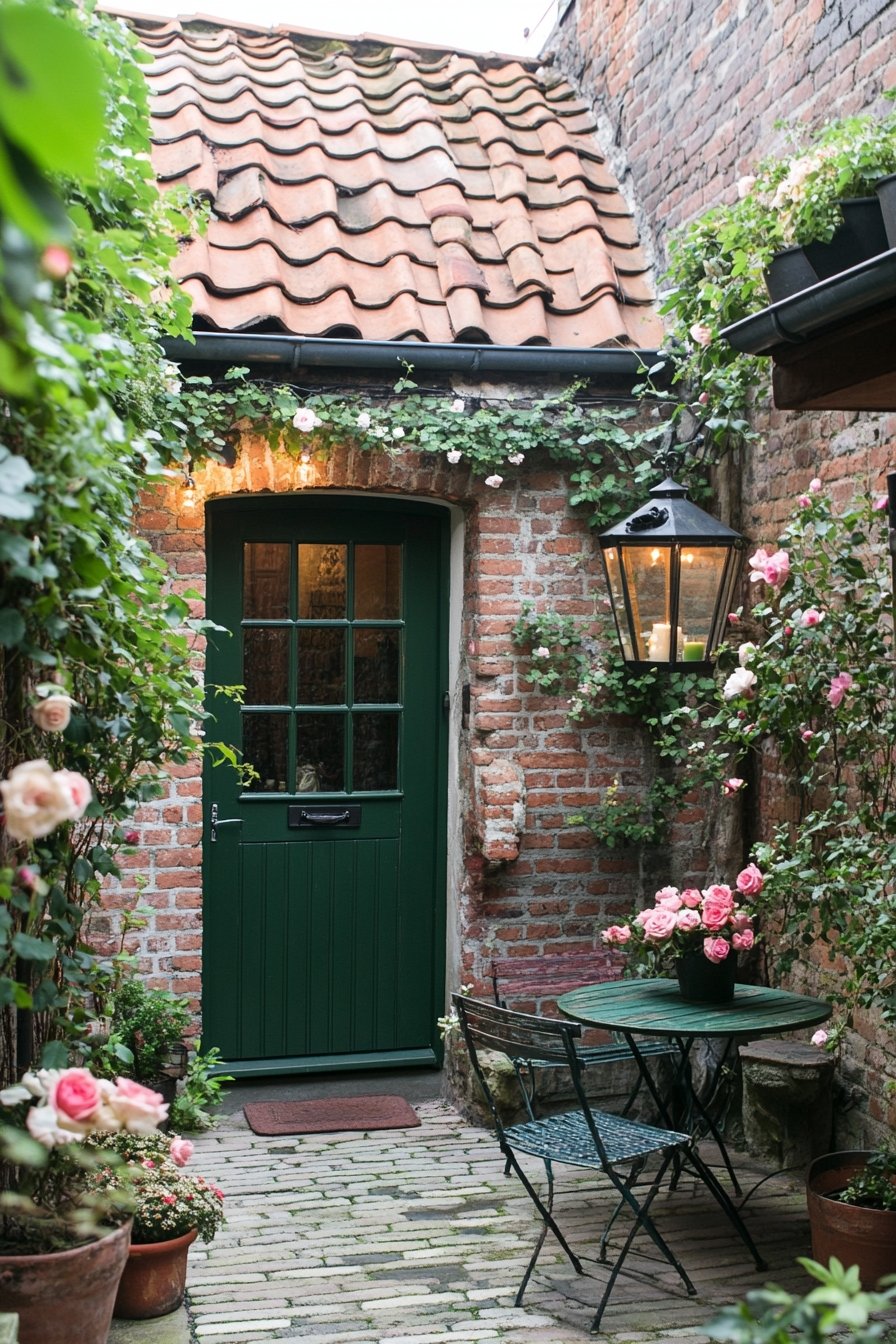 4. Charming Courtyard Entry