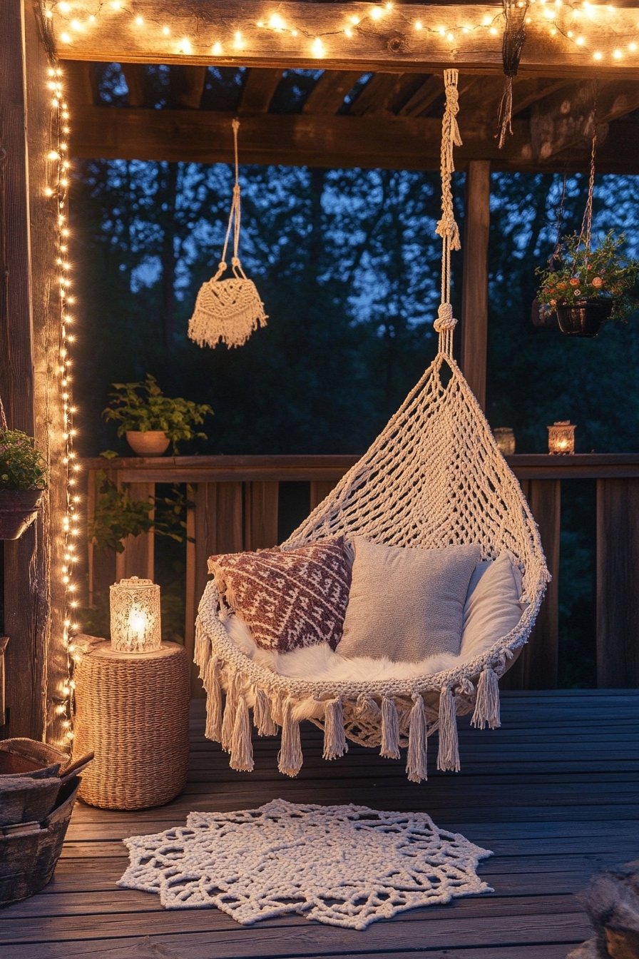 2. Cozy Hammock Nook
