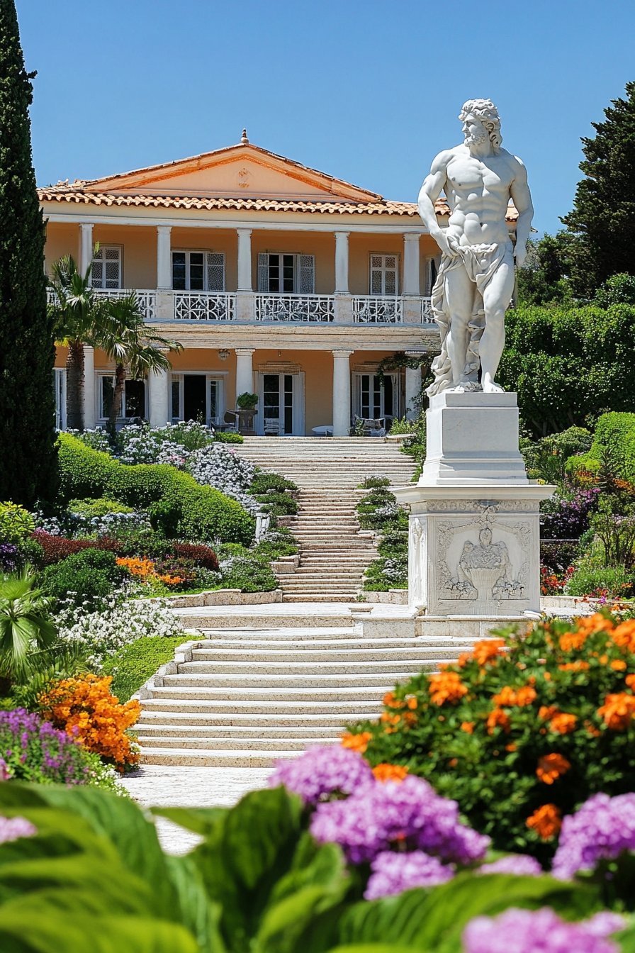 16. Design Using a Grand Statue