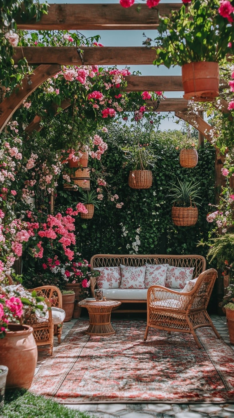 15. Dreamy Boho Garden