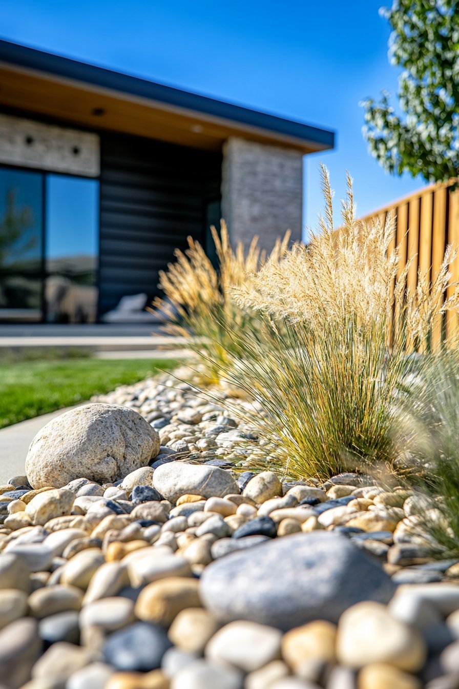 Drought-Tolerant Rock Landscaping