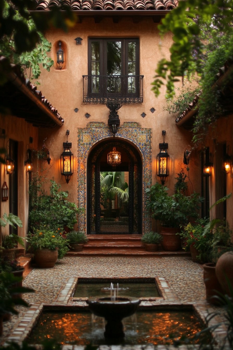 8. Spanish mosaic tiles