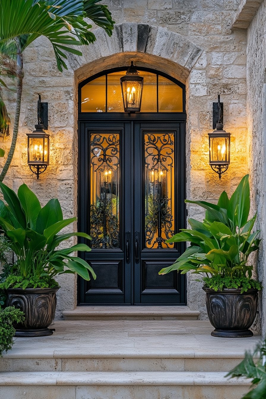 3. Enhance Your Space with Elegant Iron Doors