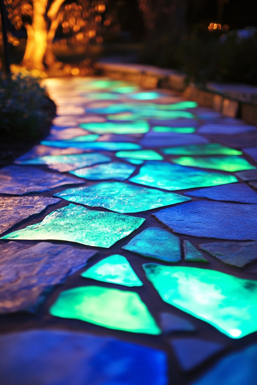 19. Glowing Stone Pathway