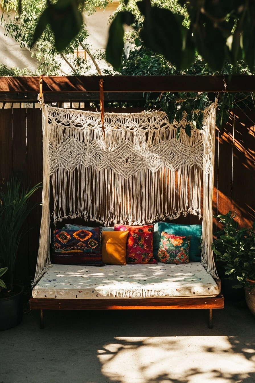 5. Hanging Lounge Nook