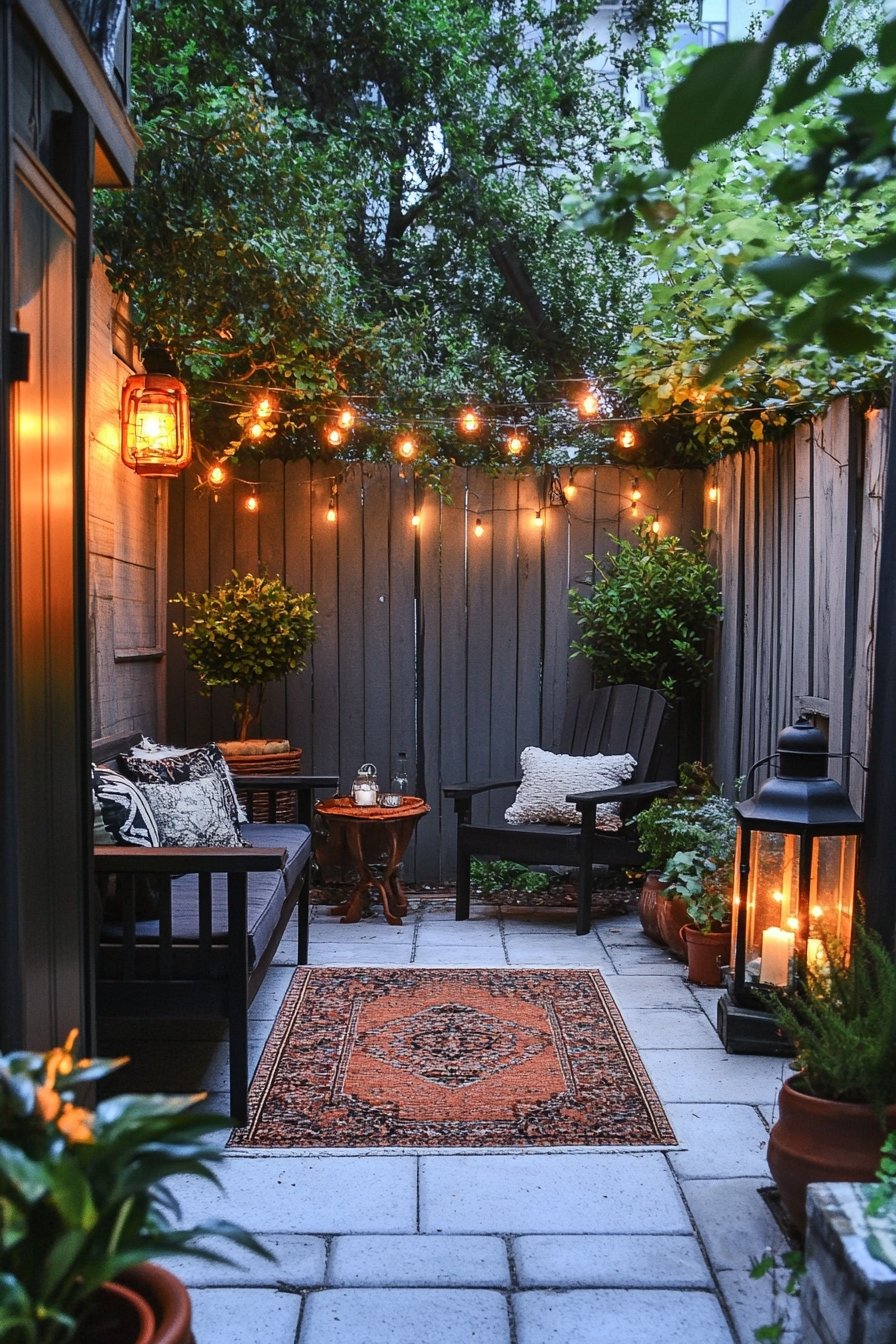 15. Intimate Patio Hideaway