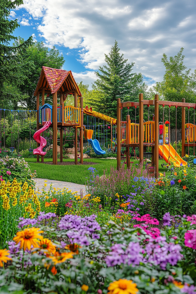 4) Kids’ Playground Paradise