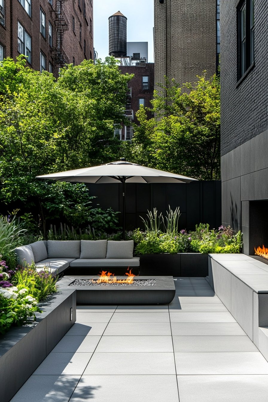 9. Modern Urban Oasis