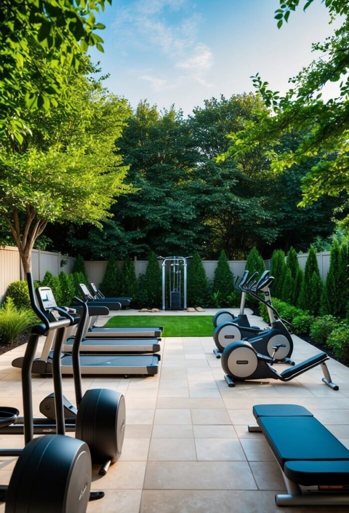 6) Outdoor Fitness Space