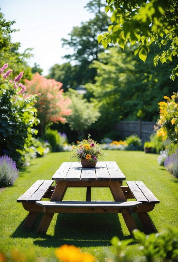 16) Picnic Table Haven