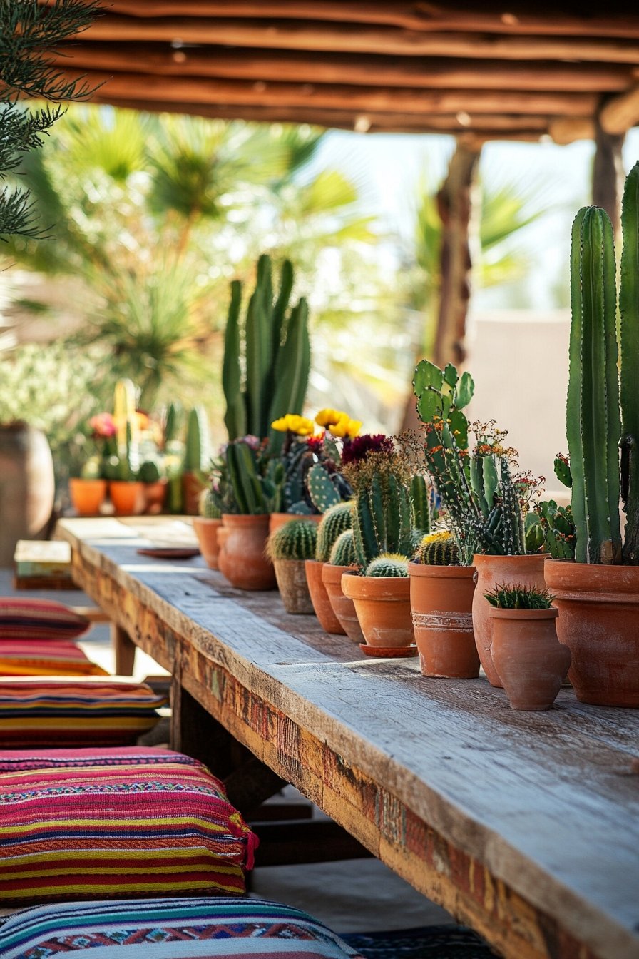 9. Desert-Inspired Patio Dining