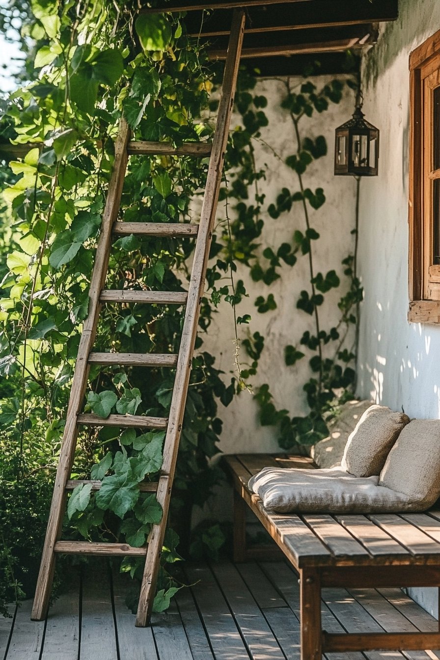 6. Rustic Garden Escape