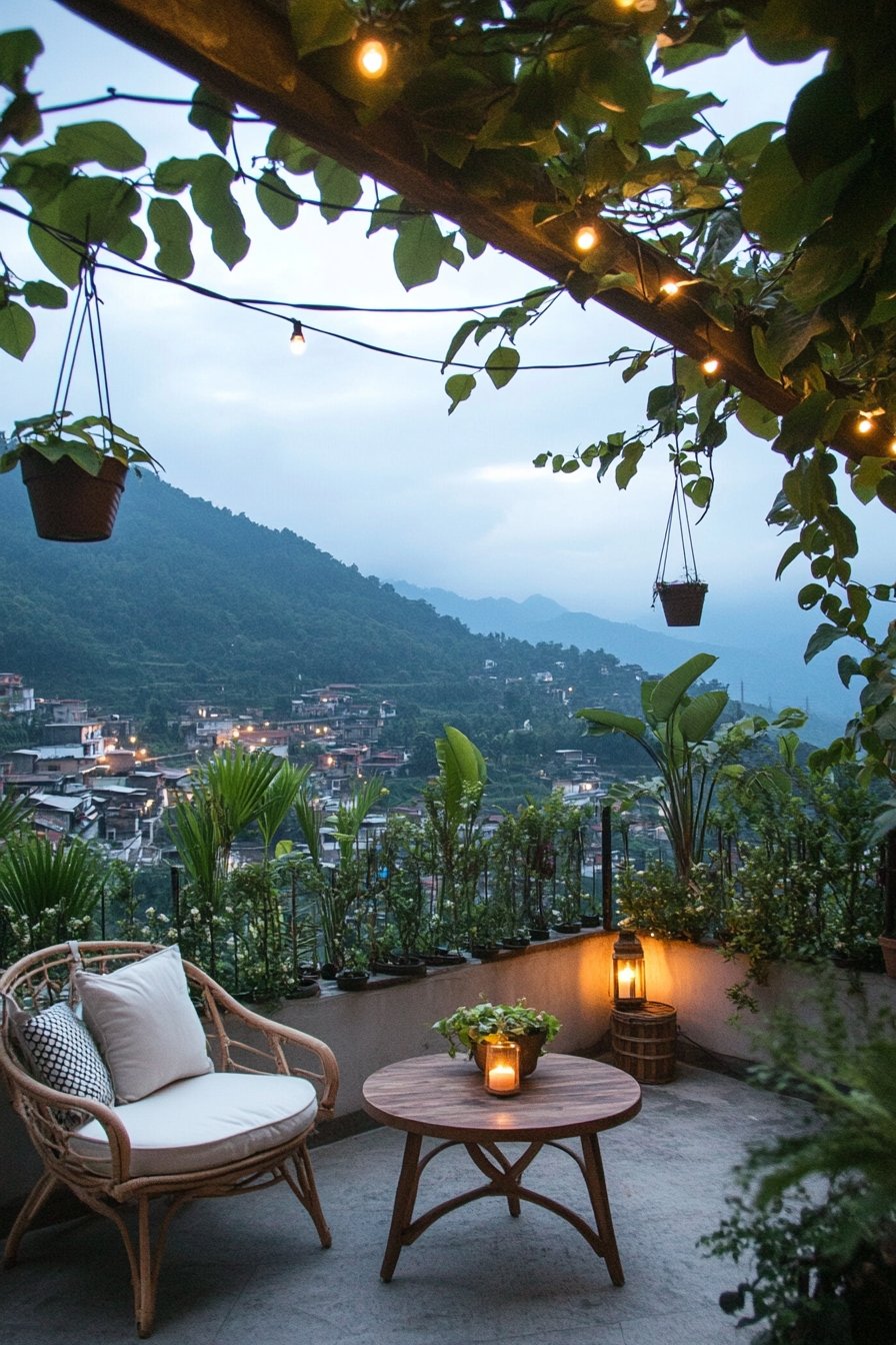 12. Scenic Rooftop Retreat