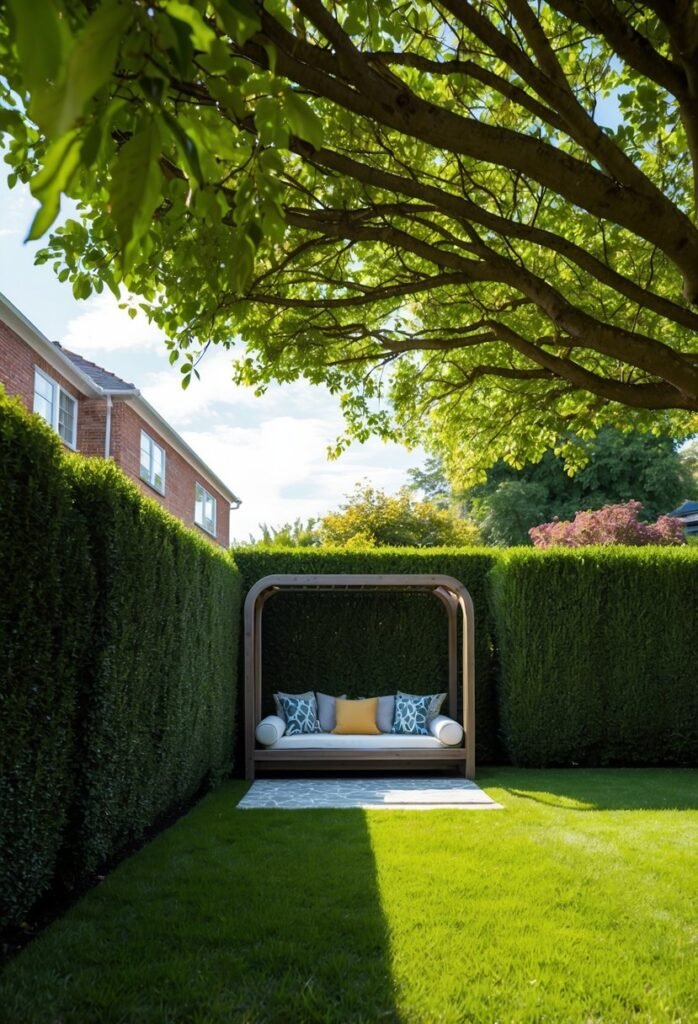 14) Shaded Reading Corner