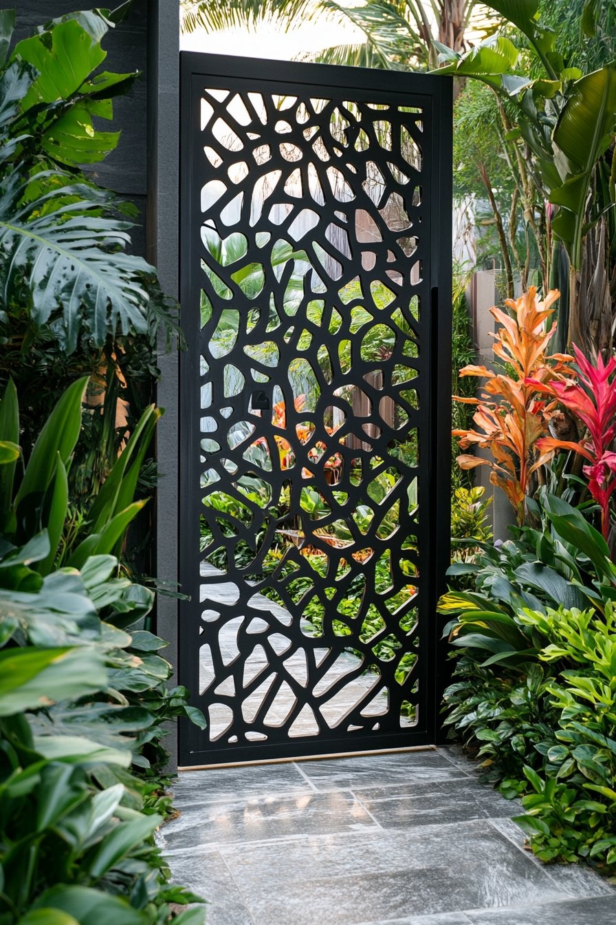 Statement Metal Gate