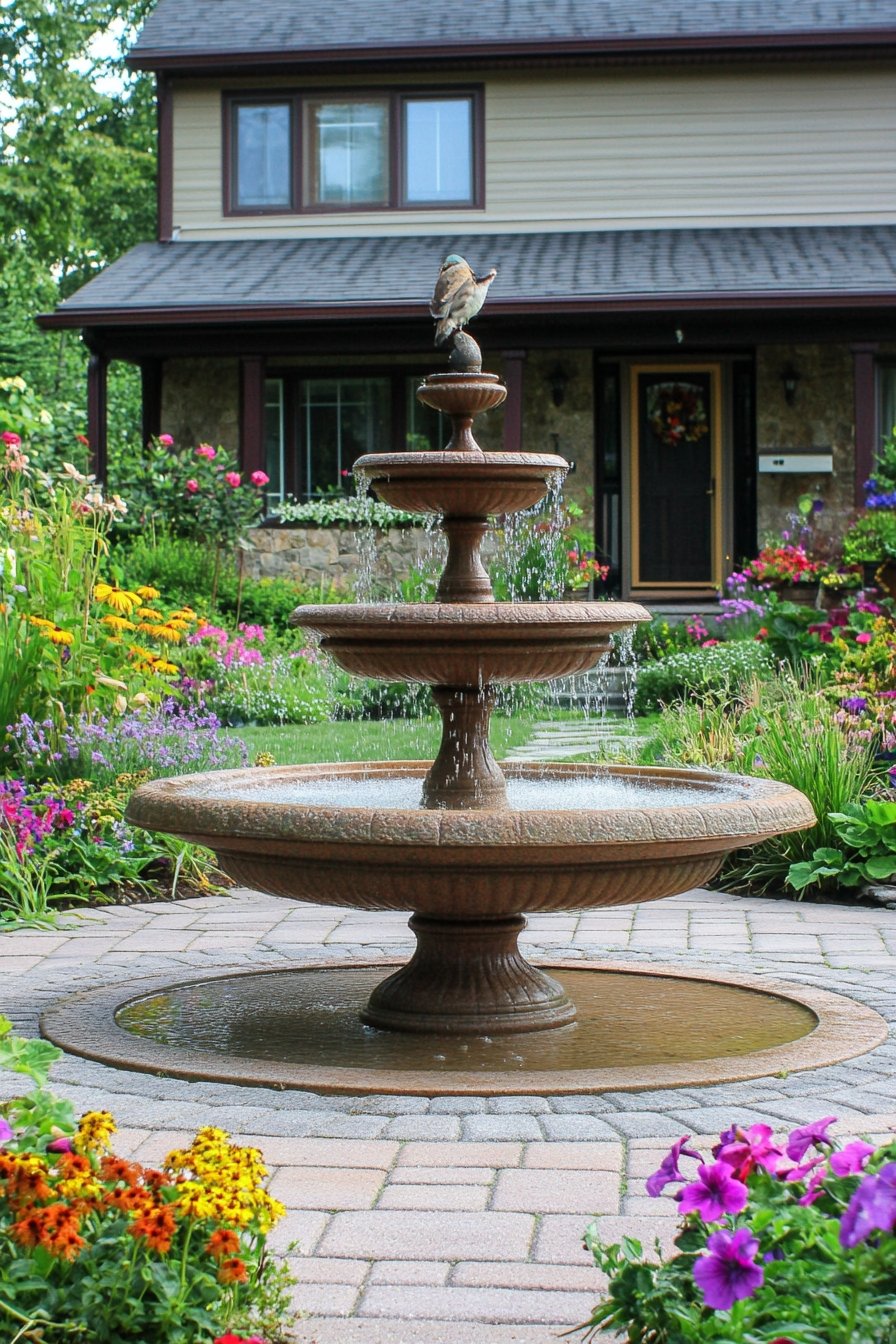 Stunning Fountain Feature