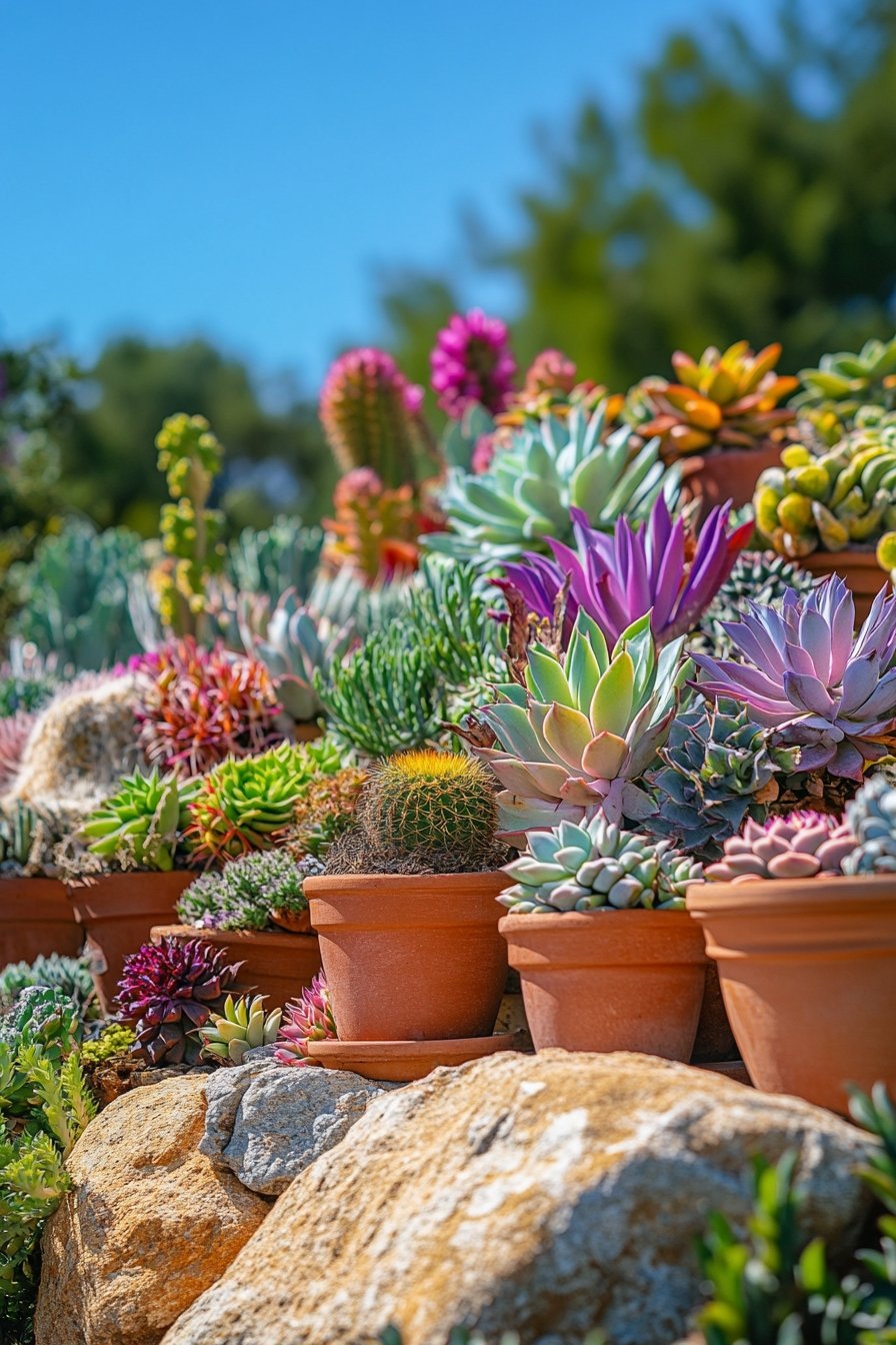10. Paradise Layered Pots