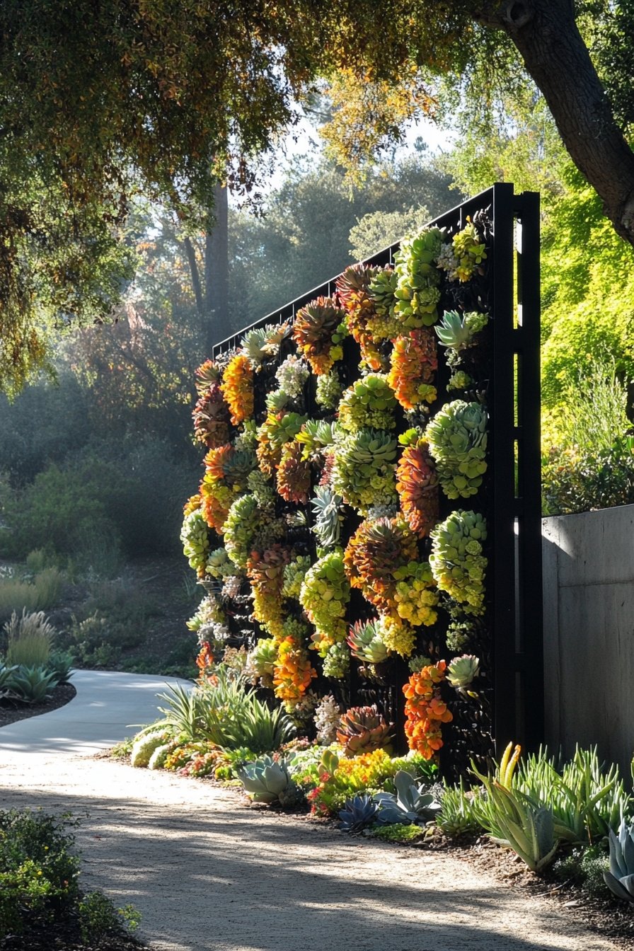 12. Privacy Wall for Your Garden
