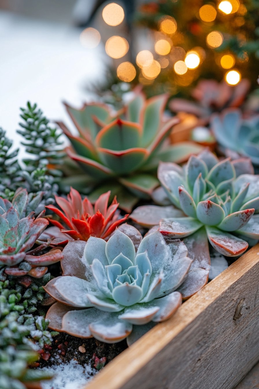 15. Wonderland Touch to Your Succulent Garden