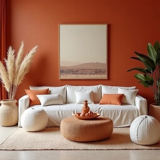3. Terracotta and Cream