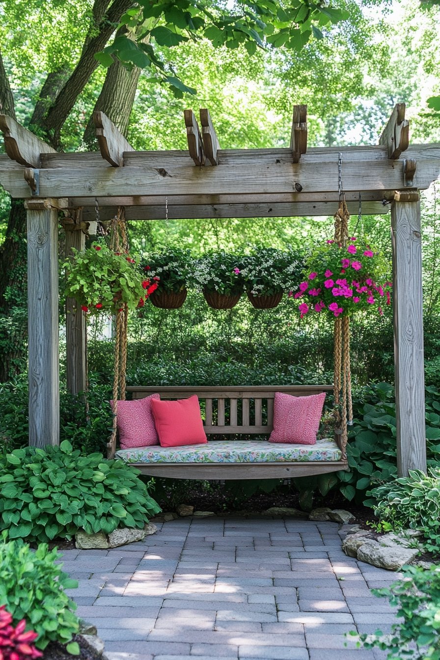 7. Tranquil Garden Swing