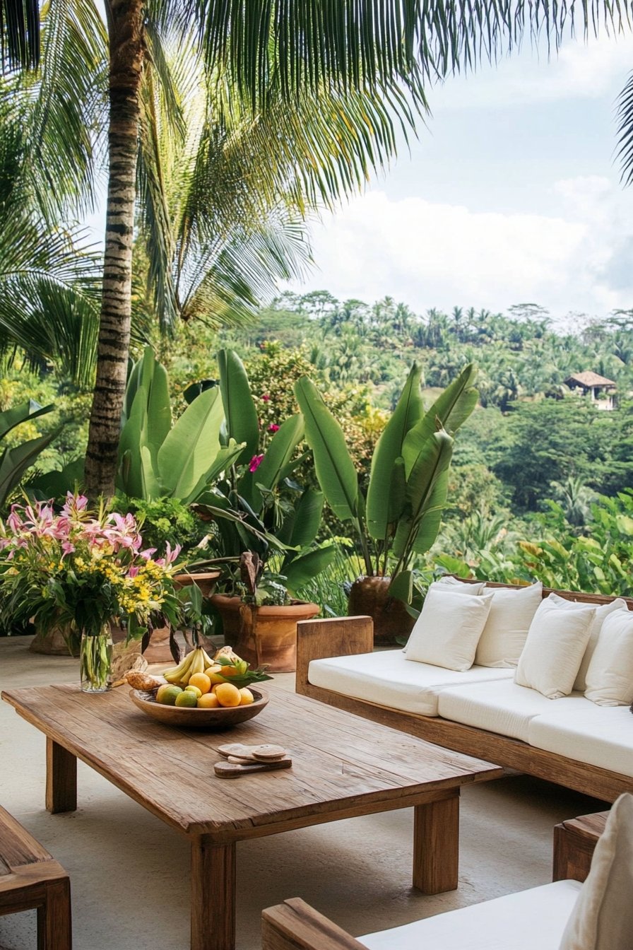 12. Tropical Patio Escape