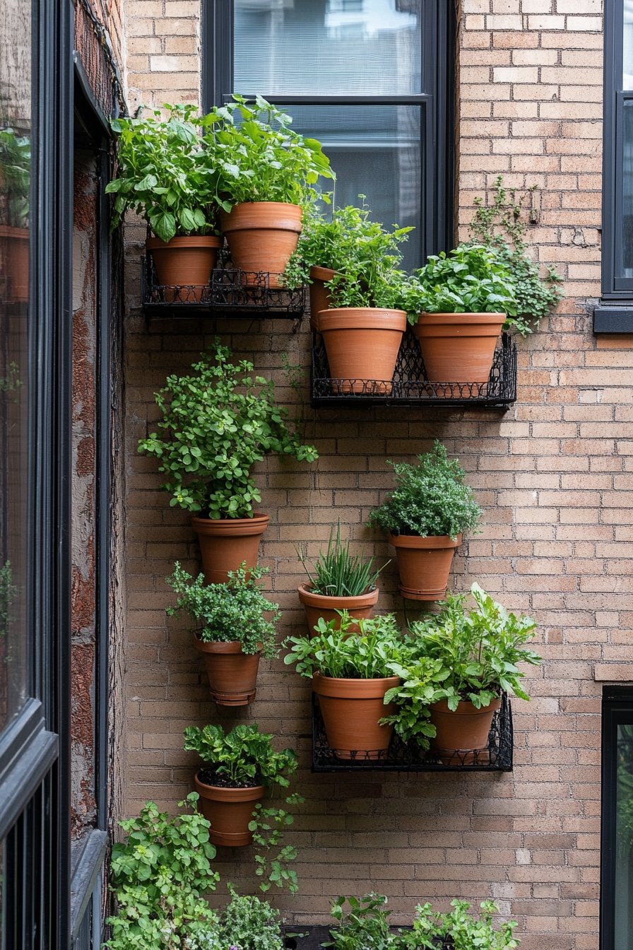 16. Vertical Herb Haven