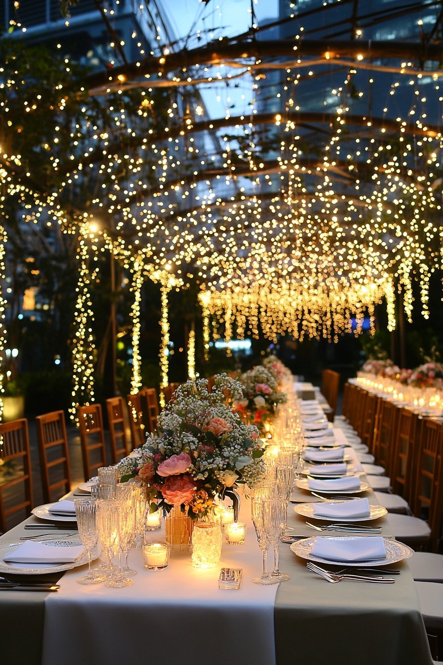 9. Light-Filled Pergola