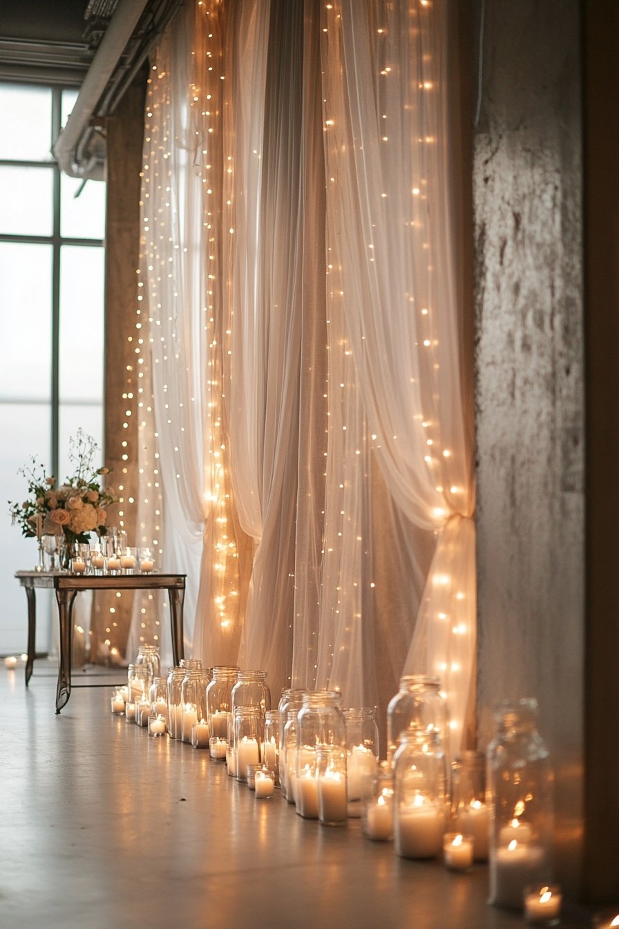 6. Aesthetic with a Softly Lit Backdrop