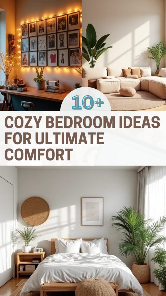 10 Cozy Bedroom Ideas for Ultimate Comfort