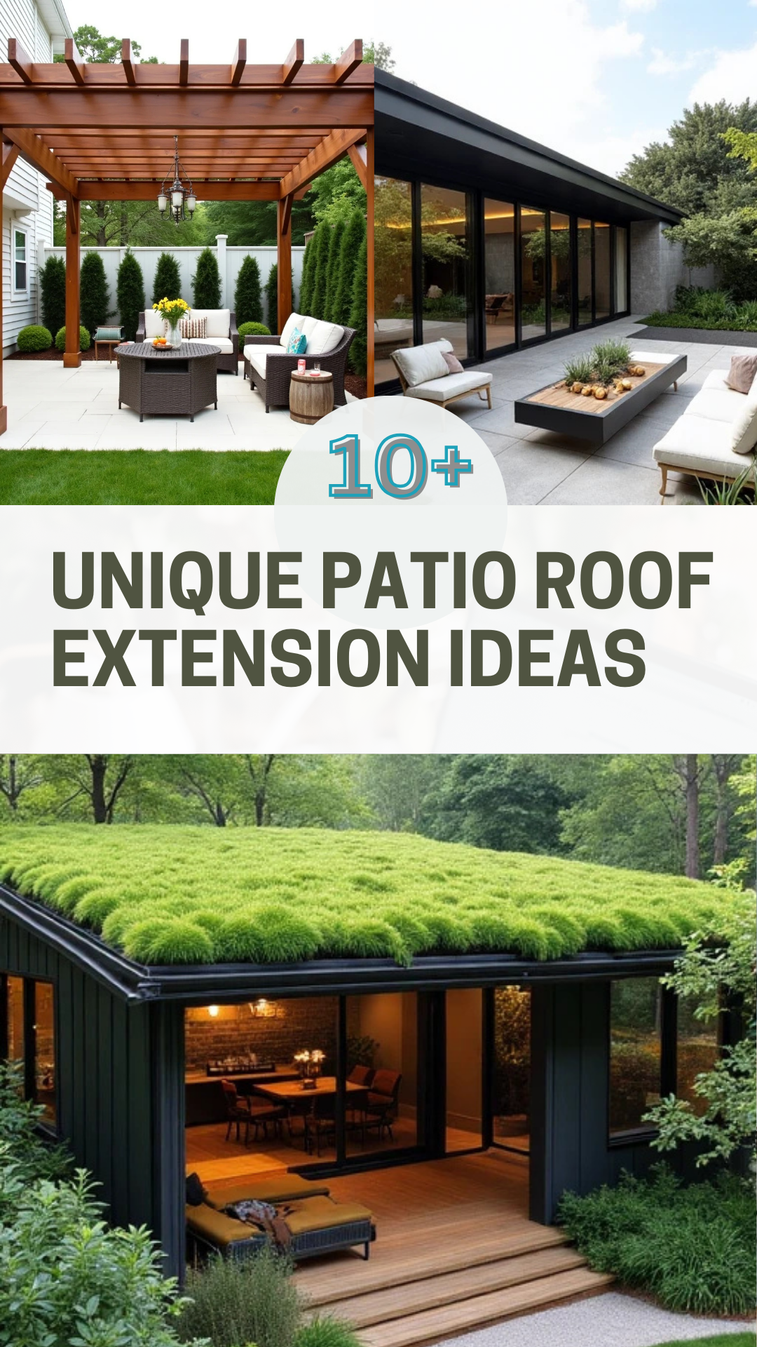 10 Unique Patio Roof Extension Ideas to Transform Your Backyard