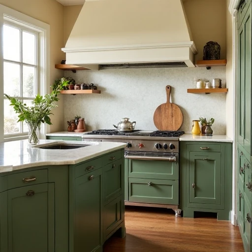12. Cream & Olive Green: Mediterranean Warmth
