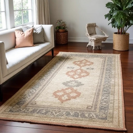 14. Muted Patterned Rugs