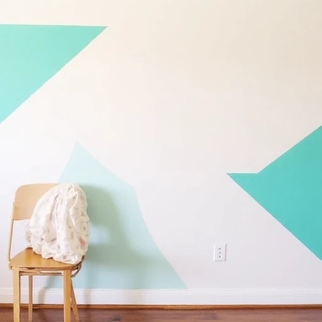 15. Geometric Paint Design