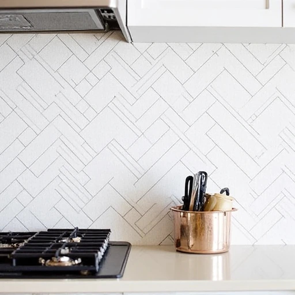 17. Herringbone Tile Pattern