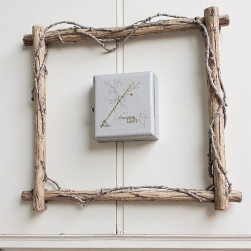 18. Rustic Twig Picture Frame