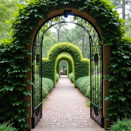 19. Wrought Iron Archways