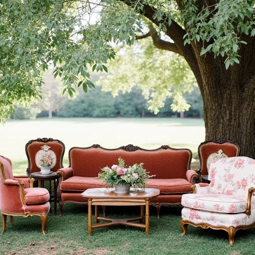 2. Antique Furniture Seating
