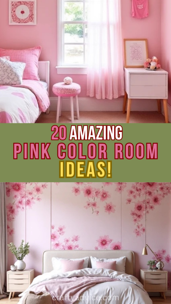 20 Pink Color Room Ideas That Will Totally Transform Your Space