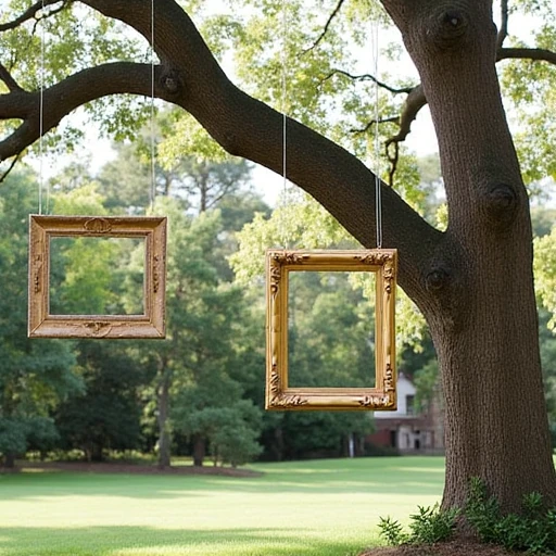 5. Hanging Vintage Frames