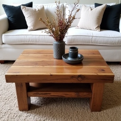 7. Reclaimed Wood Coffee Tables