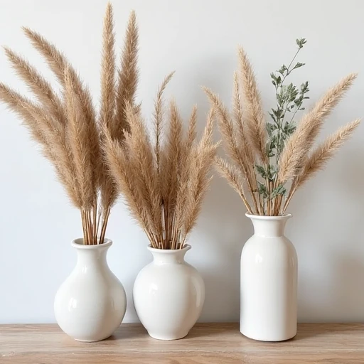 9. Dried Floral or Grass Arrangements