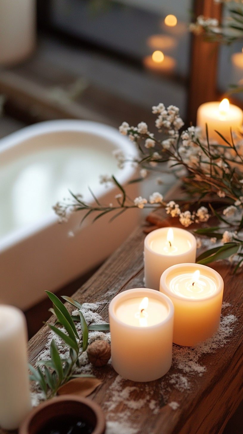 Candles with Calming Scents